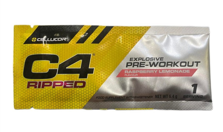 Cellucor C4 Ripped, aveņu limonāde – 6,4 g (1 porcija)