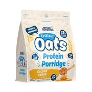 Applied Nutrition Critical Oats olbaltumvielu putra ar zeltaino sīrupu – 600 g