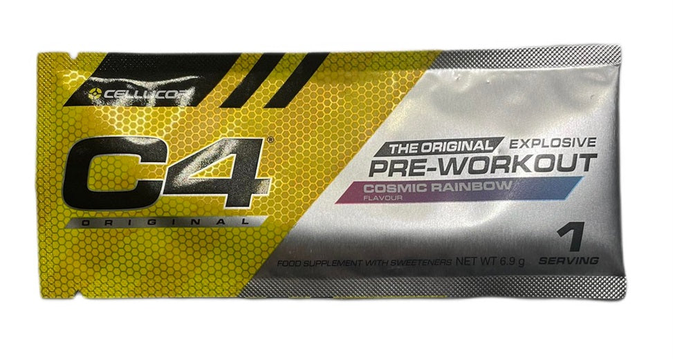Cellucor C4 pirms treniņa preparāts, Cosmic Rainbow – 6,9 g (1 porcija)