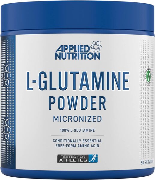 Applied Nutrition mikronizēts L-glutamīns – 250 g