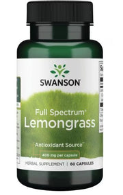 Swanson Full Spectrum citronzāle, 400 mg – 60 kapsulas