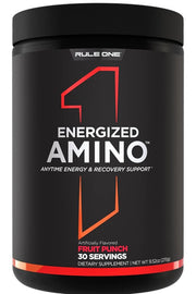 Rule One enerģiskās aminoskābes, augļu punšs - 270 g