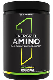 Rule One energizējošās aminoskābes, skābās konfektes – 270 g