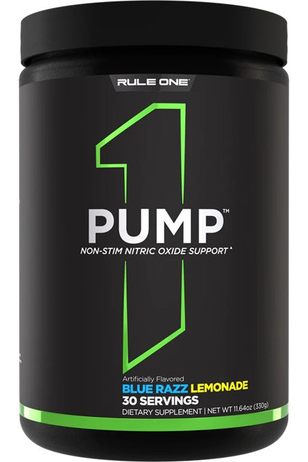 Rule One Pump, Blue Razz limonāde – 330 g