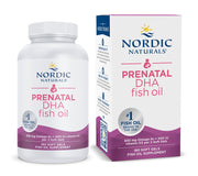 Nordic Naturals Prenatal DHA, 830 mg Omega-3 + 400 SV D3, bez garšas – 180 kapsulas