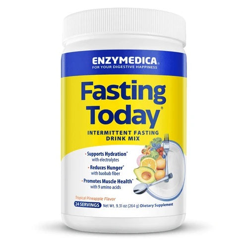 Enzymedica Fasting Today, tropiskie ananāsi - 264 g