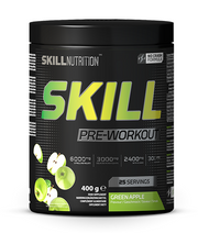 Skill Nutrition pirms treniņa maltīte, zaļš ābols — 400 g
