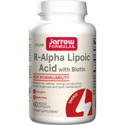 Jarrow Formulas R-alfa liposkābe ar biotīnu – 60 kapsulas