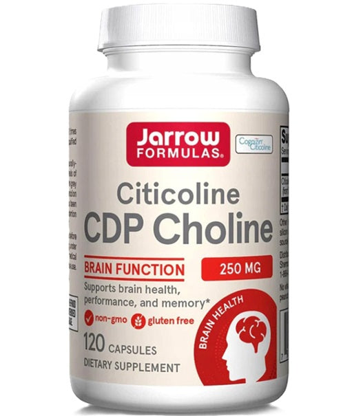 Jarrow Formulas Citicoline CDP holīns, 250 mg - 120 kapsulas