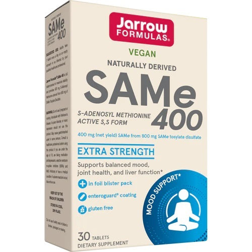 Jarrow Formulas SAMe 400 - 30 tabletes