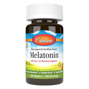 Carlson Labs melatonīns, dabīgs zemeņu un citronu garšas – 100 tabletes