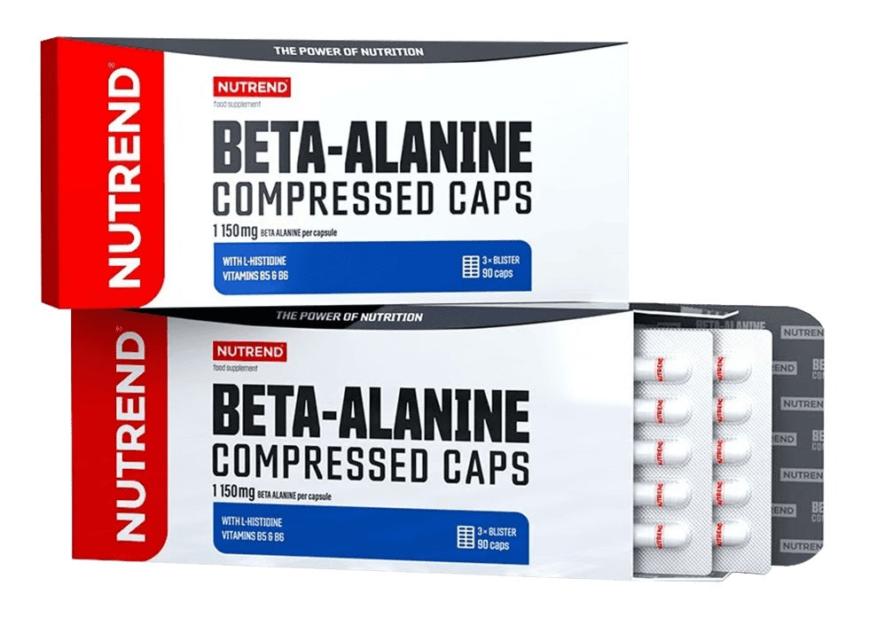 Nutrend beta-alanīna presētās kapsulas – 90 kapsulas