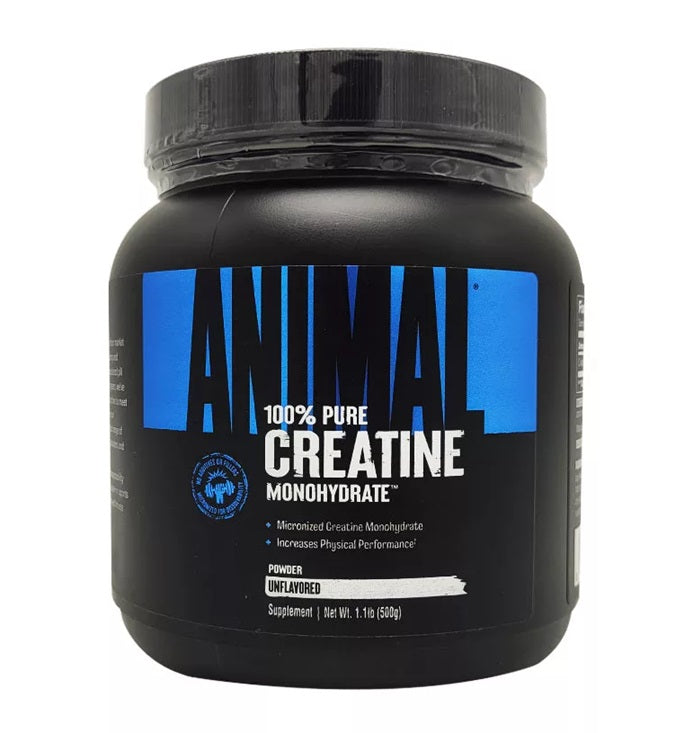 Animal Creatine Powder, bez garšas - 500 grami