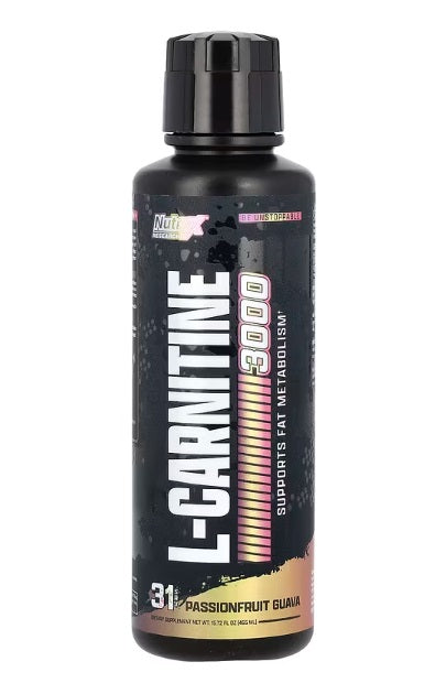 Nutrex L-karnitīns 3000, pasifloru gvajava - 465 ml.