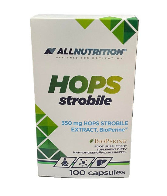 Allnutrition Apiņu strobilas, 350 mg – 100 kapsulas