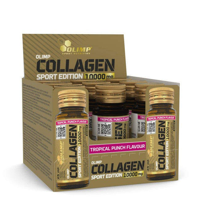Olimp Nutrition Collagen Sport Edition, Tropical Punch — 9 x 25 ml.