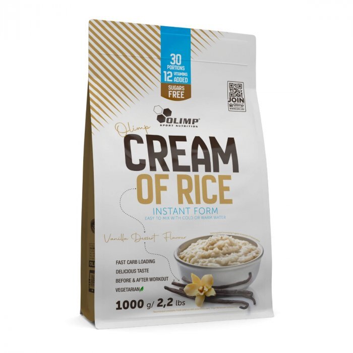 Olimp Nutrition rīsu krēms ar vaniļas desertu – 1000 g