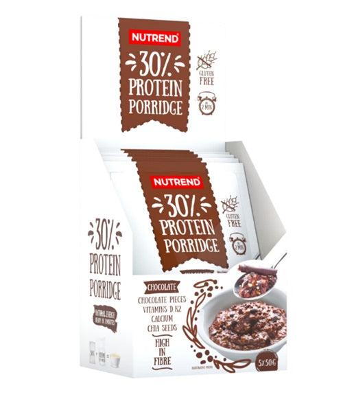 Nutrend 30% olbaltumvielu putra, šokolādes garša – 5 x 50 g