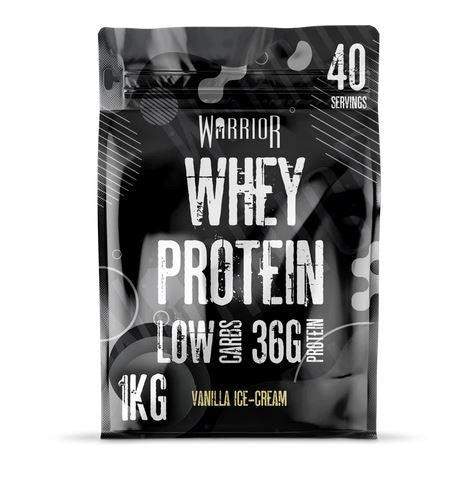 Warrior sūkalu proteīns, vaniļas saldējums - 1000 g