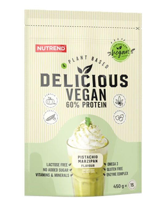 Nutrend Delicious pistāciju marcipāns – 450 g