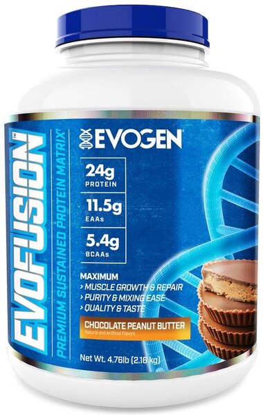 Evogen Evofusion, šokolādes un zemesriekstu sviesta garša – 2016 g