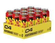 Cellucor C4 Performance Energy, miljons zemeņu garšas — 12 x 500 ml.