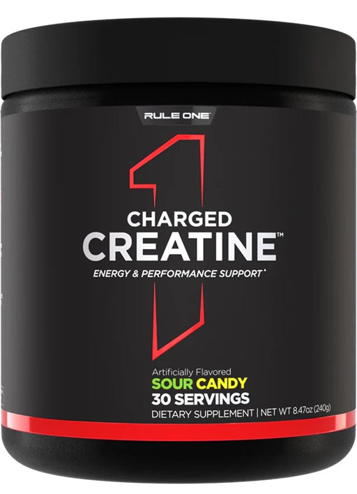 Rule One Charged Creatine, skābas konfektes – 240 g