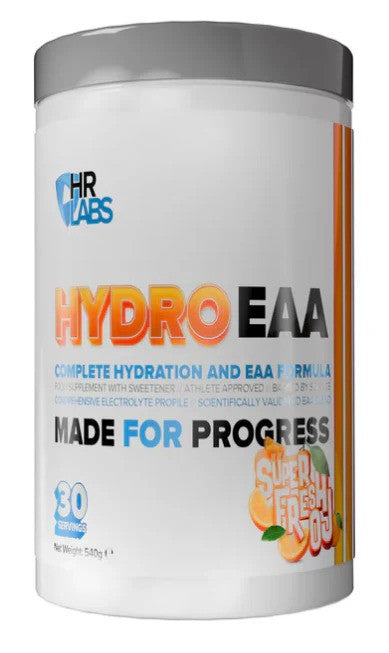 HR Labs HydroEAA, īpaši atsvaidzinošs apelsīnu sulas maisījums - 540 g