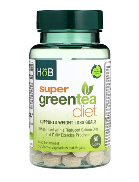 Holland & Barrett zaļās tējas diēta – 60 tabletes