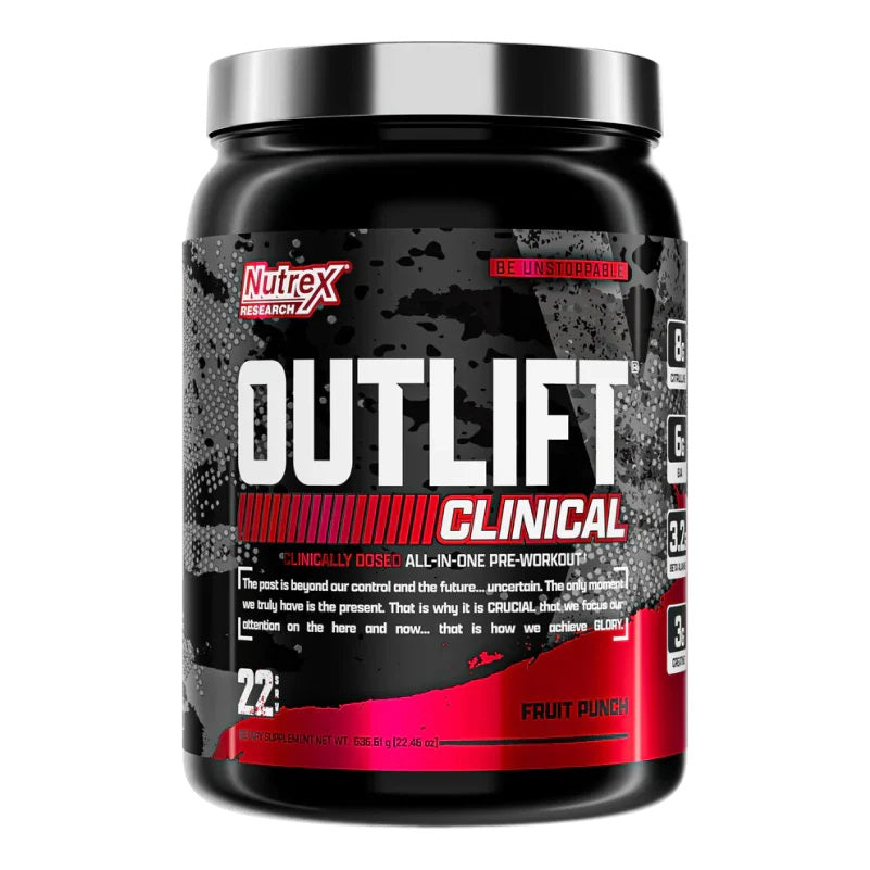 Nutrex OutLift Clinical, augļu punšs - 636 g
