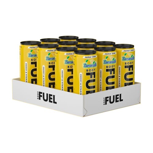 Applied Nutrition Bodyfuel enerģijas dzēriens, limonāds - 12 x 330 ml.