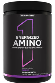 Rule One aminoskābes ar enerģijas kompleksu, vīnogu garša - 270 g
