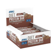 Applied Nutrition Diet proteīna batoniņš, šokolādes un karameļu garšas kraukšķi – 12 x 45 g