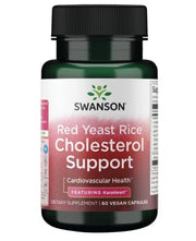 Swanson Red Yeast Rice holesterīna atbalstam – 60 kapsulas