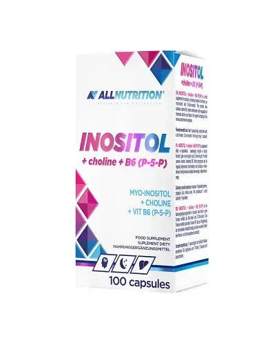 Allnutrition inozīts + holīns + B6 (P - 5 - P) - 100 kapsulas