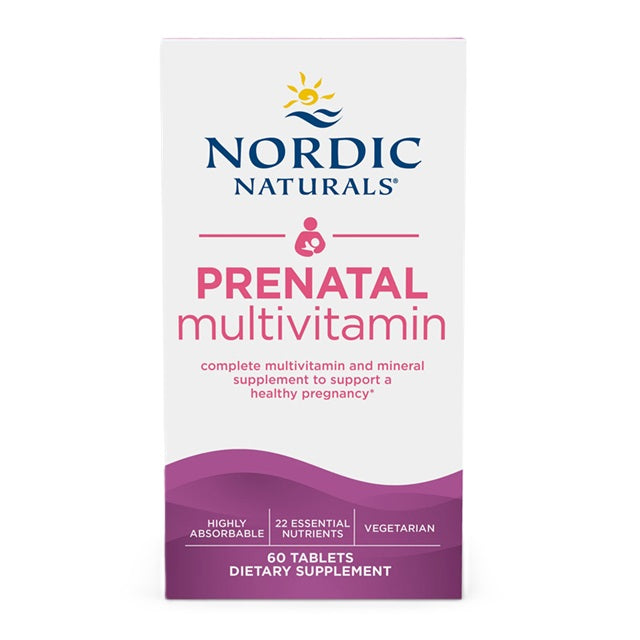 Nordic Naturals grūtnieču multivitamīni – 60 tabletes