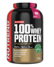 Nutrend 100% sūkalu olbaltumvielas pulveris, aveņu garša - 2250 g
