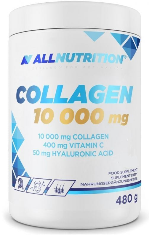 Allnutrition kolagēns, apelsīnu garša — 480 g