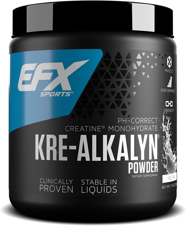 EFX Sports Kre-Alkalyn pulveris bez garšas – 210 g
