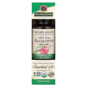 Nature's Answer 100 % tīra eikalipta ēteriskā eļļa – 15 ml.