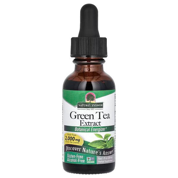 Nature's Answer zaļās tējas ekstrakts – 30 ml.