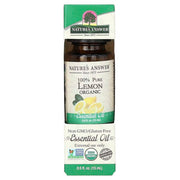 Nature's Answer 100 % tīra citronu ēteriskā eļļa – 15 ml.