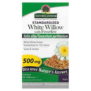 Nature's Answer balto vītola un vitex ekstrakts – 60 gab. kapsulas