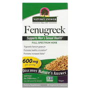 Nature's Answer grieķu trigonella, 600 mg – 90 kapsulas