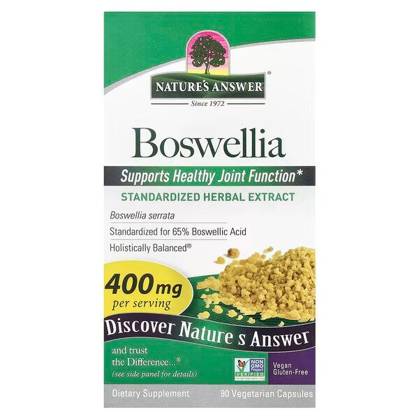 Nature's Answer Boswellia, 400 mg – 90 kapsulas