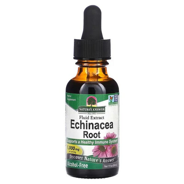 Nature's Answer ehinacejas sakne, 1000 mg - 30 ml.
