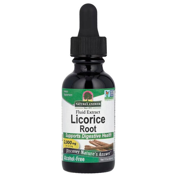 Nature's Answer lakricas sakne, 2000 mg - 30 ml.