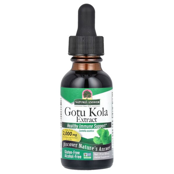 Nature's Answer gotu kolas ekstrakts – 30 ml.