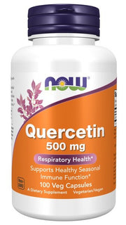 NOW Foods kvercetīns, 500 mg - 100 kapsulas