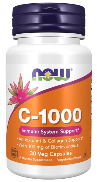 NOW Foods C-1000 – 30 kapsulu